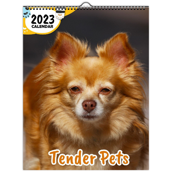 Tender Pets: 2023 Wall Calendar