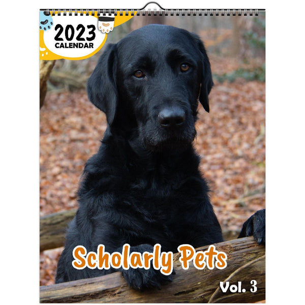 Scholarly Pets Volume Three: 2023 Wall Calendar