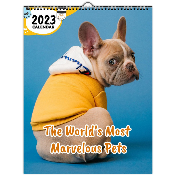 The World's Most Marvelous Pets: 2023 Wall Calendar