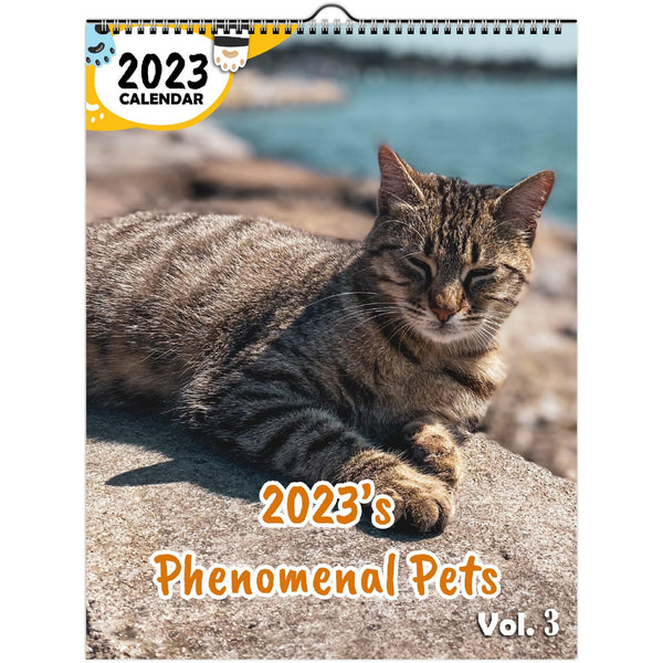 2023's Phenomenal Pets Volume Three: 2023 Wall Calendar
