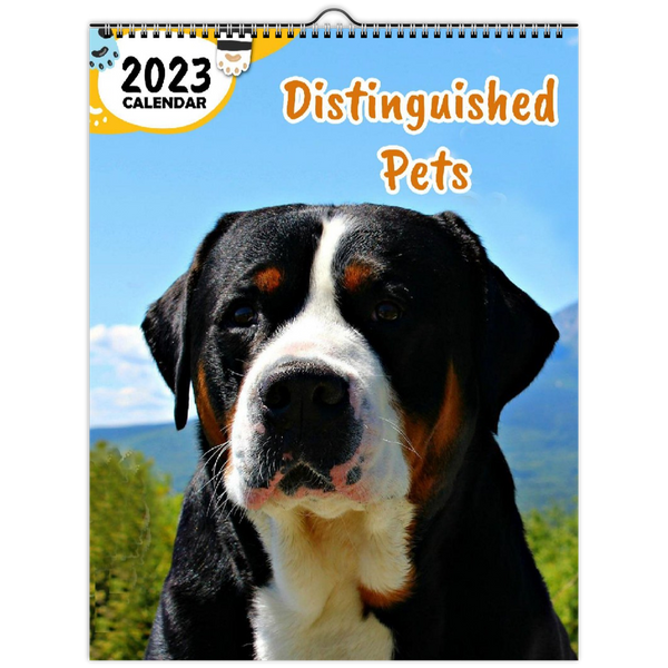 Distinguished Pets: 2023 Wall Calendar