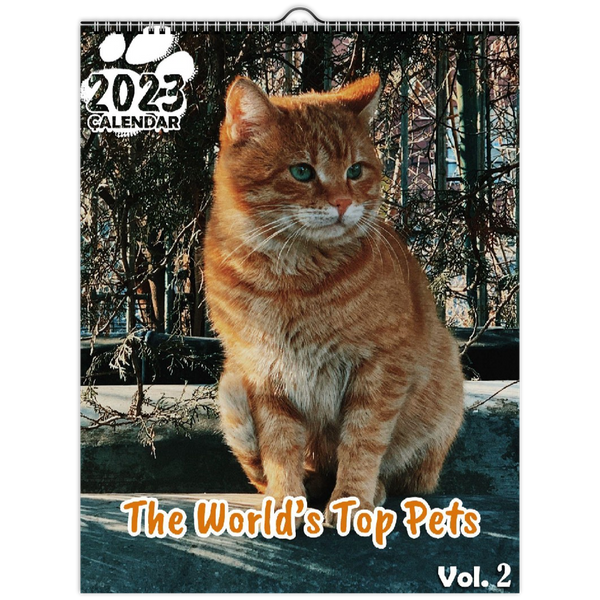 The World’s Top Pets Volume Two: 2023 Wall Calendar