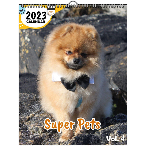 Super Pets Volume Four: 2023 Wall Calendar