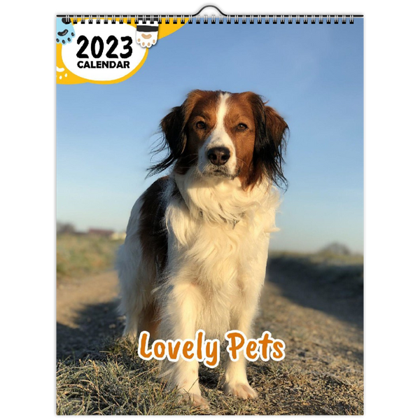 Lovely Pets: 2023 Wall Calendar