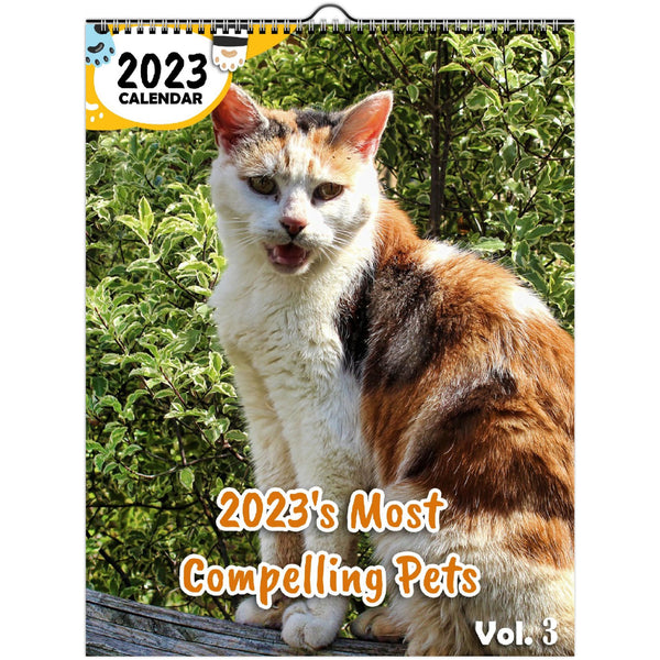 2023's Most Compelling Pets Volume Three: 2023 Wall Calendar