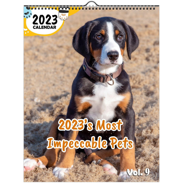2023's Most Impeccable Pets Volume Nine: 2023 Wall Calendar