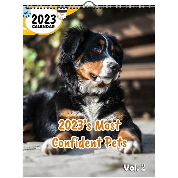 2023's Most Confident Pets Volume Two: 2023 Wall Calendar