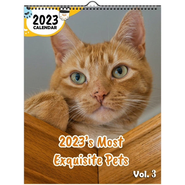 2023's Most Exquisite Pets Volume Three: 2023 Wall Calendar