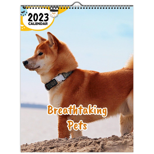 Breathtaking Pets: 2023 Wall Calendar