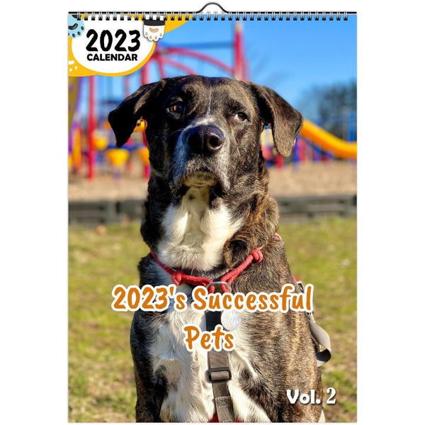 2023's Successful Pets Volume Two: 2023 Wall Calendar