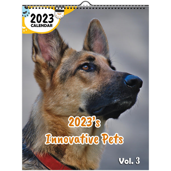 2023's Innovative Pets Volume Three: 2023 Wall Calendar
