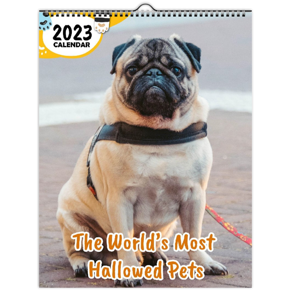 The World's Most Hallowed Pets: 2023 Wall Calendar