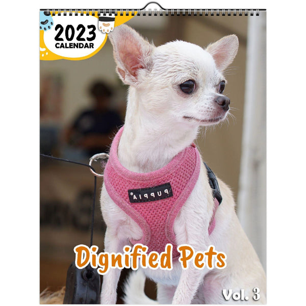Dignified Pets Volume Three: 2023 Wall Calendar