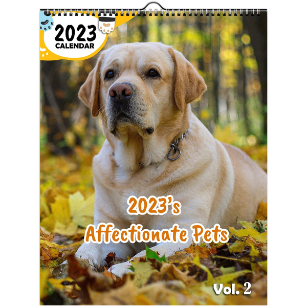 2023's Affectionate Pets Volume Two: 2023 Wall Calendar
