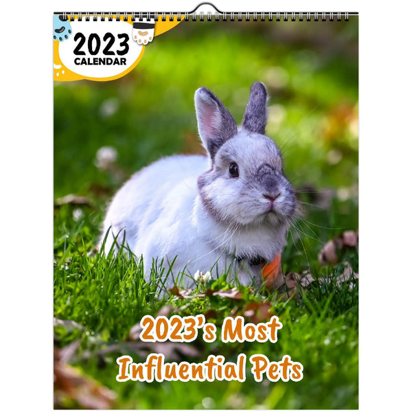 2023's Most Influential Pets: 2023 Wall Calendar