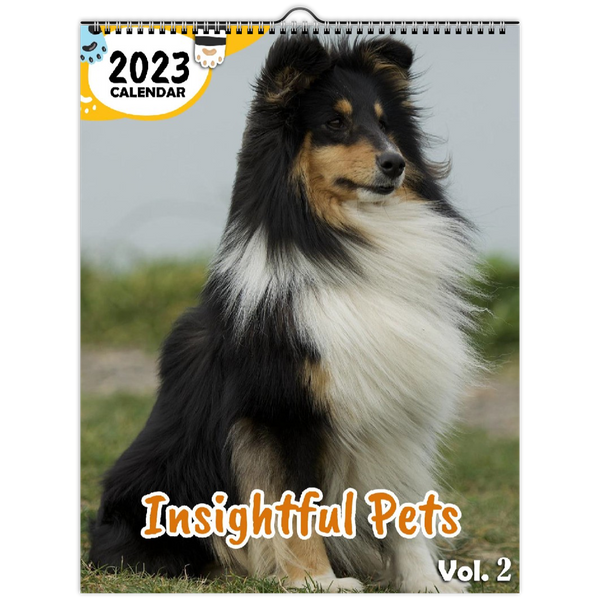 Insightful Pets Volume Two: 2023 Wall Calendar