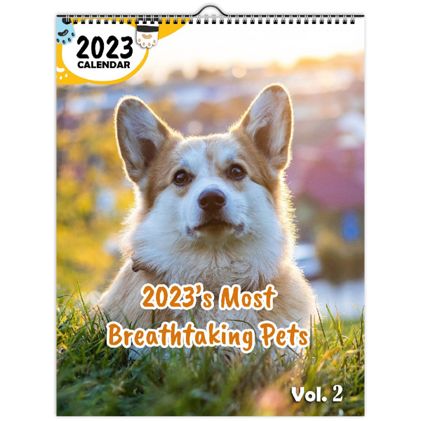 2023's Most Breathtaking Pets Volume Two: 2023 Wall Calendar