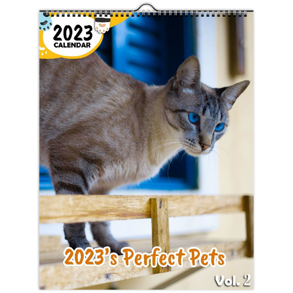 2023's Perfect Pets Volume Two: 2023 Wall Calendar