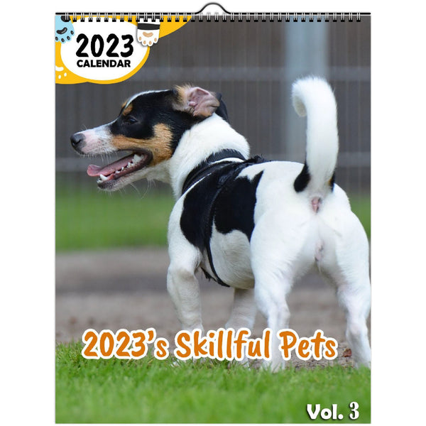 2023's Skillful Pets Volume Three: 2023 Wall Calendar