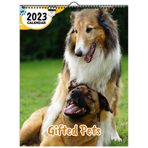 Gifted Pets: 2023 Wall Calendar