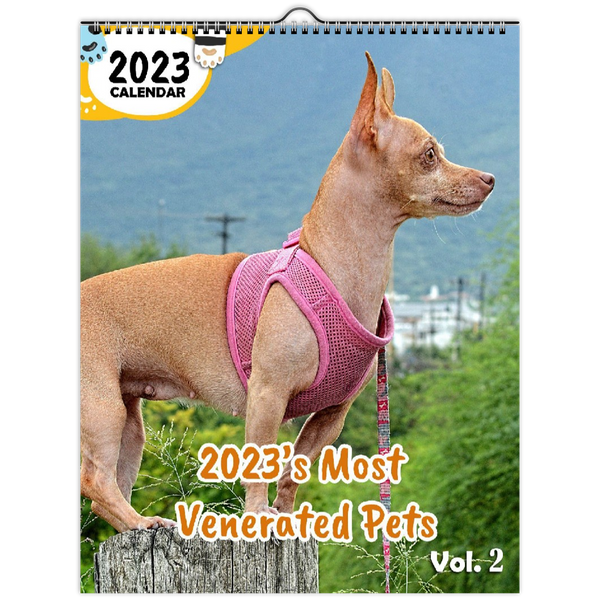 2023's Most Venerated Pets Volume Two: 2023 Wall Calendar