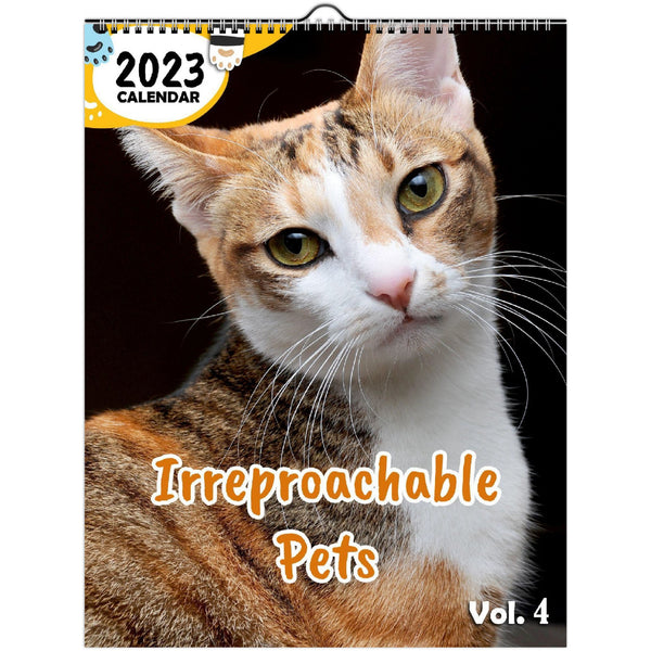 Irreproachable Pets Volume Four: 2023 Wall Calendar