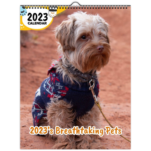 2023's Breathtaking Pets: 2023 Wall Calendar