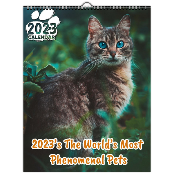 2023's The World's Most Phenomenal Pets: 2023 Wall Calendar