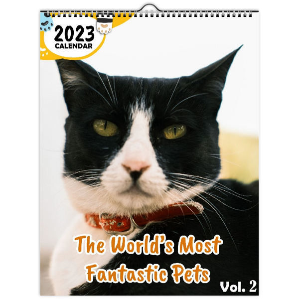 The World's Most Fantastic Pets Volume Two: 2023 Wall Calendar
