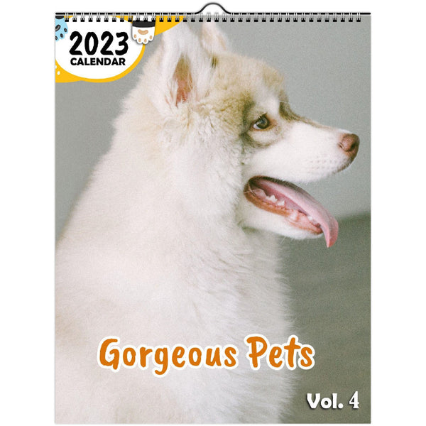 Gorgeous Pets Volume Four: 2023 Wall Calendar