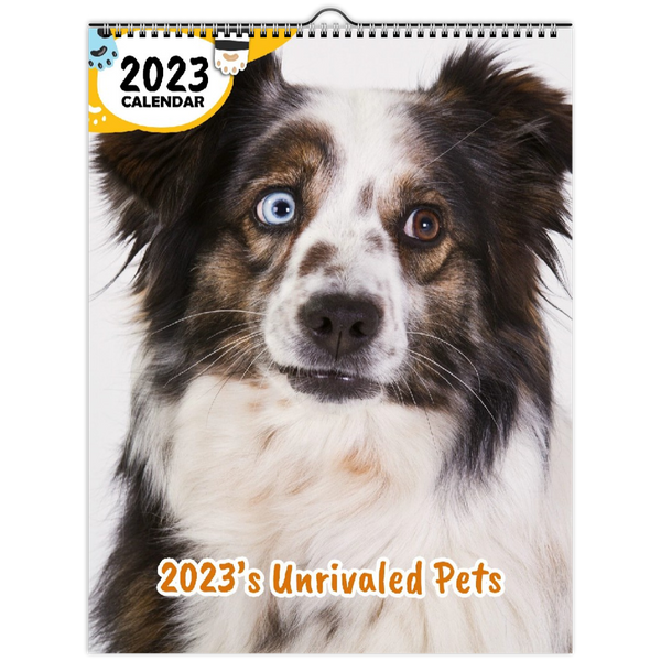 2023's Unrivaled Pets: 2023 Wall Calendar