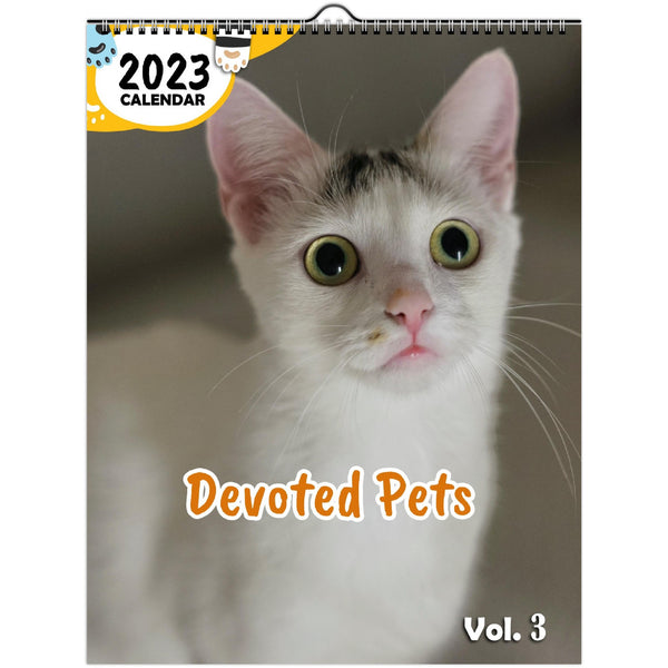Devoted Pets Volume Three: 2023 Wall Calendar