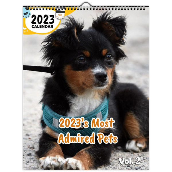 2023's Most Admired Pets Volume Two: 2023 Wall Calendar