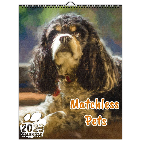 Matchless Pets: 2023 Wall Calendar