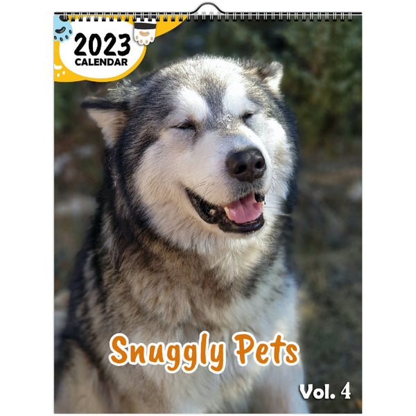 Snuggly Pets Volume Four: 2023 Wall Calendar