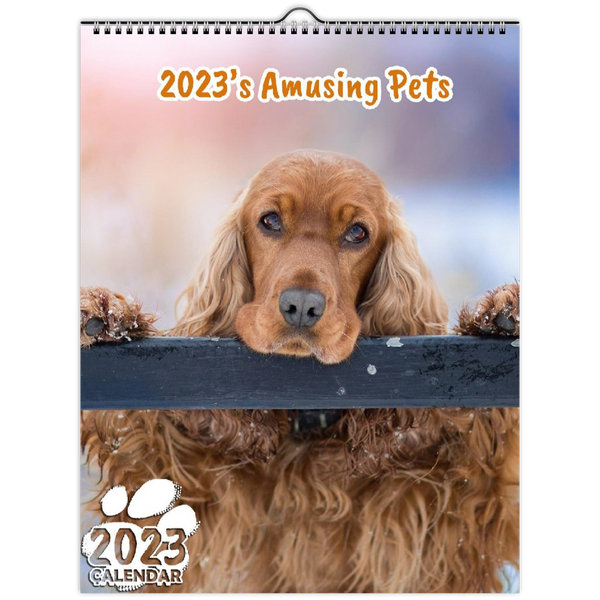 2023's Amusing Pets: 2023 Wall Calendar