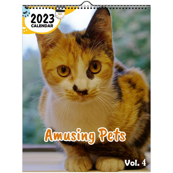 Amusing Pets Volume Four: 2023 Wall Calendar