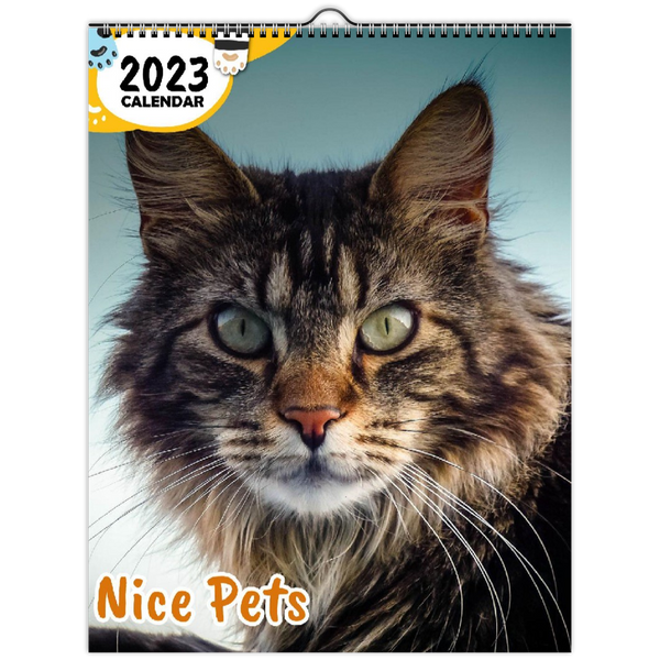 Nice Pets: 2023 Wall Calendar