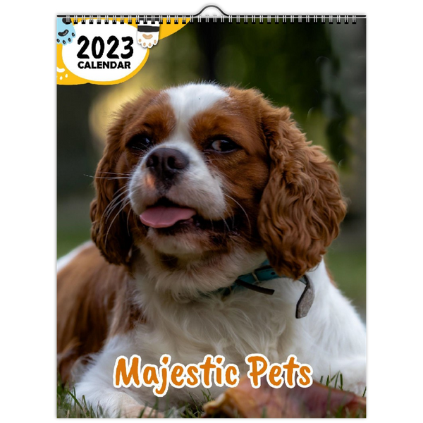 Majestic Pets: 2023 Wall Calendar