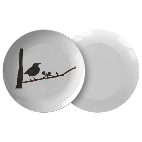 Black Bird Plate