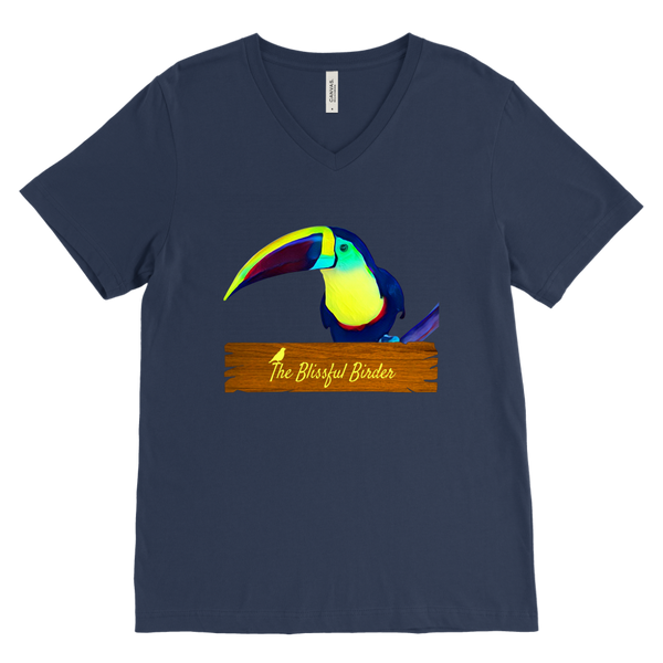 Toucan Canvas Mens V-Neck