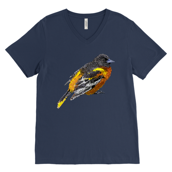 Baltimore Oriole Men's V-Neck