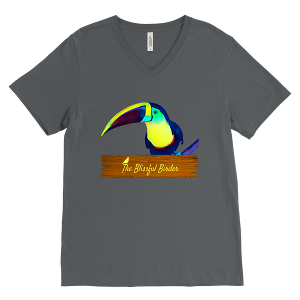 Toucan Canvas Mens V-Neck