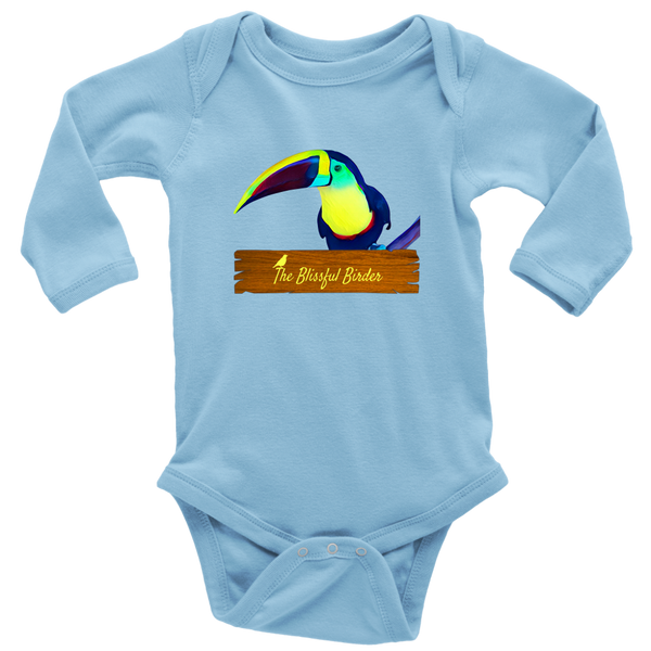Toucan Long Sleeve Baby Bodysuit
