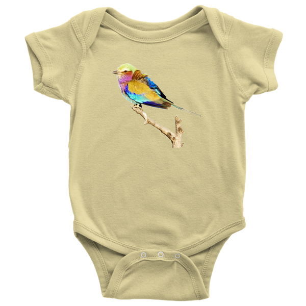 Lilac-breasted Roller Baby Bodysuit