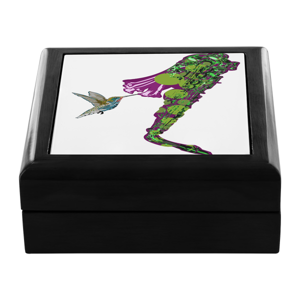 Hummingbird Jewelry Box