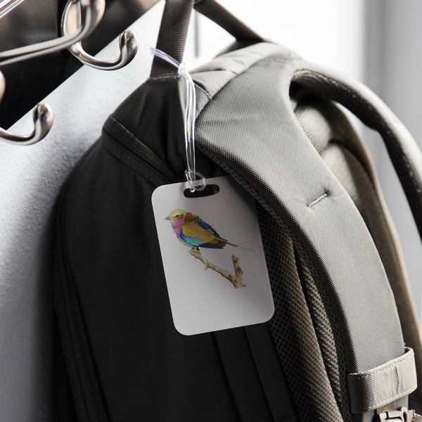 Lilac-breasted Roller Luggage Tag