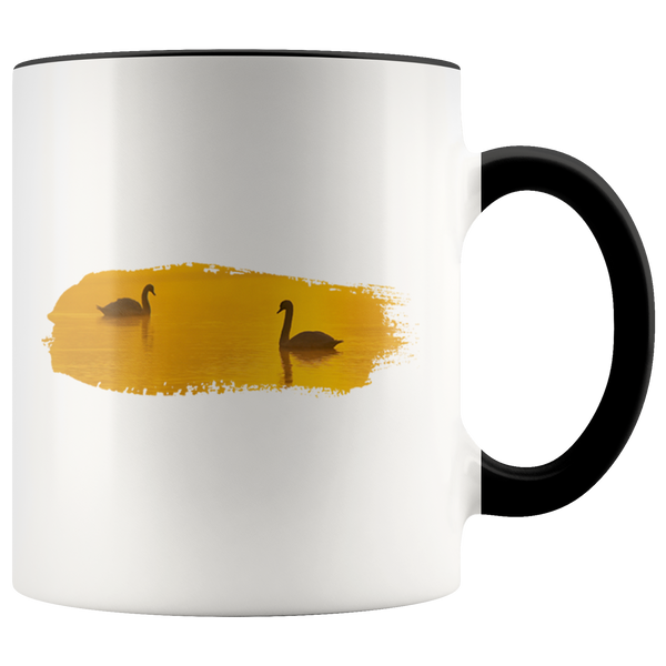 Swan Accent Mug