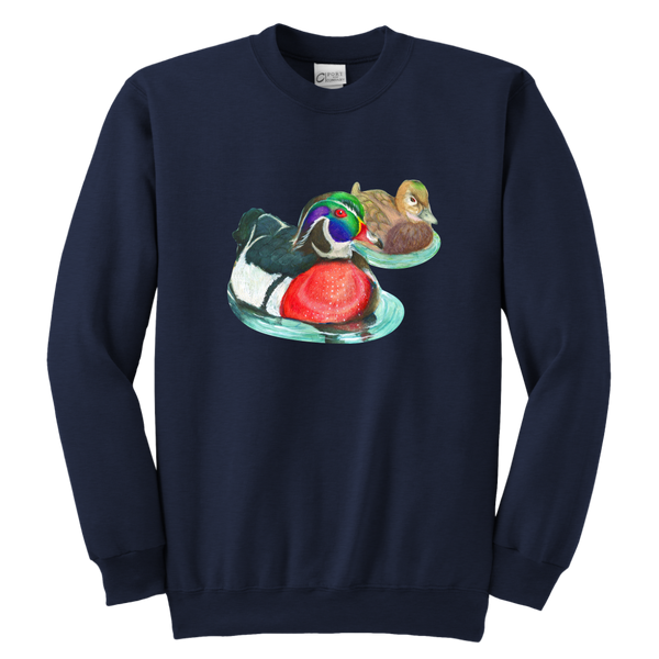 Wood Duck Youth Crewneck Sweatshirt