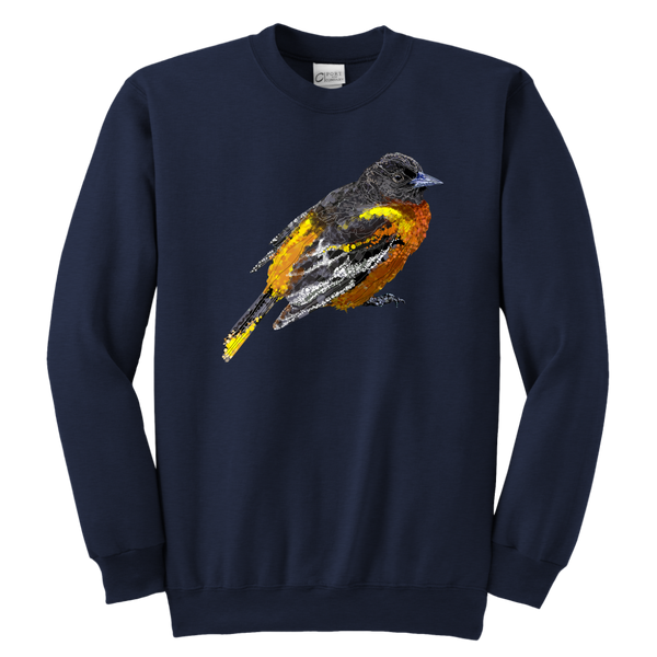 Baltimore Oriole Youth Crewneck Sweatshirt